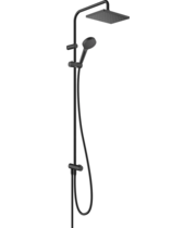 Душевая система Hansgrohe Vernis Shape Showerpipe 230, 1j, Reno EcoSmart, черный матовый, 26289000
