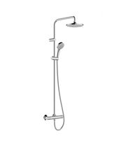 Душевая система Hansgrohe Vernis Shape Showerpipe 230, 1jet, термостат, Green, хром, 26318000