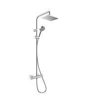 Душевая система Hansgrohe Vernis Shape Showerpipe 230, 1jet, термостат, хром, 26286000
