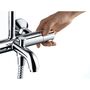 Душевая система с термостатом для ванны Hansgrohe Vernis Blend Showerpipe 200, 26274000