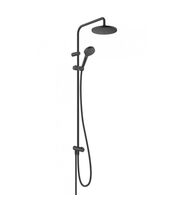 Душевая стойка Hansgrohe Vernis Blend Showerpipe 200, 1j, Reno, EcoSmart, черный матовый, 26099670