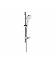 Душевой набор Hansgrohe Croma Select E Vario, штанга 65 см, с мыльницей, 26586400