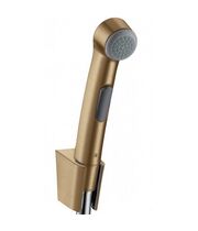 Гигиенический душ Hansgrohe с держателем и шлангом 125 см, матовая бронза, 32129140