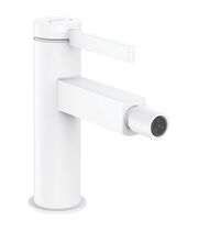 Смеситель для биде Hansgrohe Finoris, с клапаном Push-Open, матовый белый, 76200700