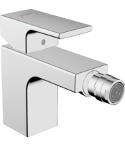 Смеситель для биде Hansgrohe Vernis Shape, с гарнитуром, хром, 71211000