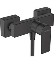 Смеситель для душа Hansgrohe Vernis Shape, однорычажный, матовый черный, 71650670