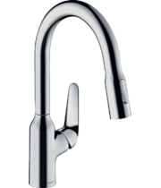 Кухонный смеситель Hansgrohe Focus M42-180, с душем, 2jet, 71801000