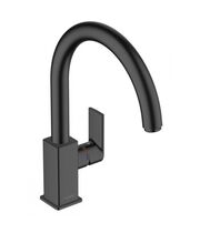 Кухонный смеситель Hansgrohe Vernis Shape M35 260, матовый черный, 71871670