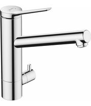 Кухонный смеситель Hansgrohe Zesis M33, 200 с запорным вентилем, хром, 74808000