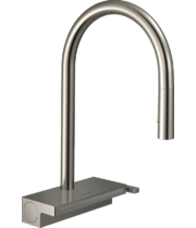 Смеситель для кухни Hansgrohe Aquno Select M81 170, с вытяжным душем, нерж, 73831800