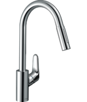 Смеситель для кухни Hansgrohe Focus M41 240, с вытяжным душем, 73880000