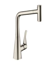 Смеситель для кухни Hansgrohe Metris Select, сталь, 14884800
