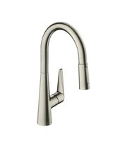 Смеситель для кухни Hansgrohe Talis M51 200, с вытяжным душем, нерж, 73851800