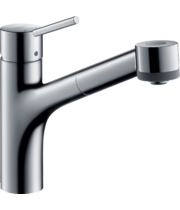Смеситель для кухни Hansgrohe Talis M52 170, с вытяжным душем, 73860000