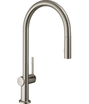Смеситель для кухни Hansgrohe Talis M54, с вытяжным душем, нерж, 72800800