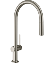 Смеситель для кухни Hansgrohe Talis M54, высокий излив, нерж, 72803800