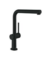 Смеситель для кухни Hansgrohe Talis M54, запорный вентиль, черный, 72808670