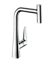 Смеситель для кухни Hansgrohe Talis Select M51 300, высокий излив, нерж, 73853800