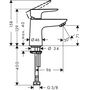Кран для холодной воды Hansgrohe Talis E 80, 71706000