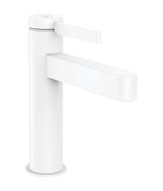 Смеситель Hansgrohe Finoris 110, с клапаном Push-Open, CoolStart, матовый белый, 76024700
