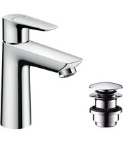 Смеситель для раковины Hansgrohe Talis E 110, с клапаном Push-Open, 71711000