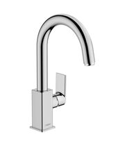 Смеситель для раковины Hansgrohe Vernis Shape 210, с гарнитуром, хром, 71564000