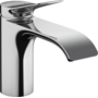 Смеситель для раковины Hansgrohe Vivenis 80, с донным клапаном, хром, 75010000