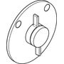 Смеситель для душа скрытого монтажа Hansgrohe DuoTurn S, внешняя часть, хром, 75418000