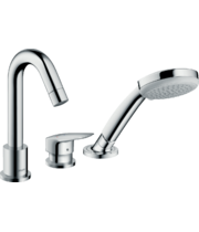 Смеситель на край ванны Hansgrohe Logis, 3 отверстия, 71310000