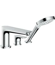 Смеситель на край ванны Hansgrohe Talis E, 3 отверстия, 71730000