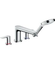 Смеситель на край ванны Hansgrohe Talis E, 4 отверстия, 71748000