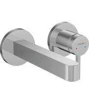 Смеситель Hansgrohe Finoris, настенный, с изливом 165 мм, хром, 76051000