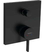 Смеситель для ванны Hansgrohe Finoris, черный матовый, 76415670
