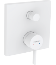 Смеситель для ванны Hansgrohe Finoris, матовый белый, 76415700