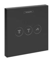 Запорное устройство Hansgrohe ShowerSelect, матовый черный, 3j, 15764670