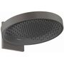 Верхний душ Hansgrohe Rainfinity 360, с креплением, черный матовый хром, 26230340