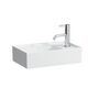 Мини раковина-столешница Kartell by Laufen 46х28, полка справа, 8153340001111