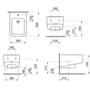 Биде подвесное Laufen Pro S 830961 36x53