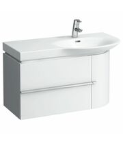 Тумба под умывальник Laufen Palace 401502 84x38x46, 2 выдвижных ящика, левая
