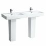 Двойная раковина-столешница Laufen Pro S 120х46, отв для смесителя, 8149660001041