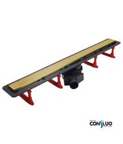 Душевой лоток Pestan Confluo Frameless Line 750 Gold, 13701223