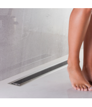 Душевой лоток Pestan Confluo Premium Black Glass Line 300, 13000290