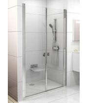 Душевая дверь Ravak Chrome CSDL2-120 белый+транспарент