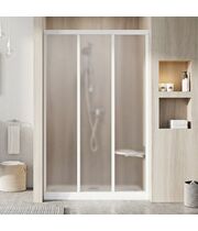 Душевая дверь Ravak Supernova ASDP3-100 белый+грейп, 00VA01R2ZG