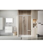 Душевая дверь Ravak Supernova ASDP3-100 белый+перл, 00VA01R211