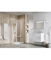 Душевая дверь Ravak Supernova SKCP4-80, 195 см, белый+грейп, 3114O102ZG