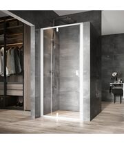 Душевые двери Ravak NDOP2-100, белый/белый+transparent, 03OA0101Z1