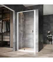 Душевые двери Ravak NDOP2-110, белый + transparent, 03OD0100Z1