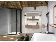 Душевая дверь Ravak Blix Slim BLSCP4-80 черны..