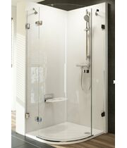 Душевой уголок Ravak Brilliant BSKK3-90 R хром+транспарент